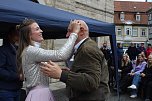 Empfang der Europacup-Siegerinnen in Bad Langensalza (Foto: Eva Maria Wiegand)