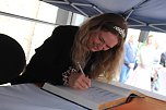Empfang der Europacup-Siegerinnen in Bad Langensalza (Foto: Eva Maria Wiegand)