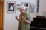 Zum 90. Geburtstag - Neue Ausstellung in der Sparkasse erinnert an Sarah Kirsch (Foto: Hans Georg Backhaus)