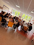 Den Alltag im Mittelalter n&auml;herte man sich auch k&uuml;nstlerisch (Foto: Oberschule Ellrich)