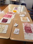 Den Alltag im Mittelalter n&auml;herte man sich auch k&uuml;nstlerisch (Foto: Oberschule Ellrich)