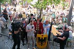 Peter Blei unterwegs auf dem Rolandsfest (Foto: Peter Blei)