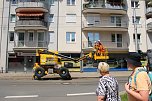 Schienencorso der Nordh&auml;user Stra&szlig;enbahn zum 55. Rolandsfest (Foto: agl)