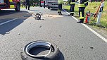 Unfall am Nachmittag (Foto: Feuerwehr Gro&szlig;wechsungen/Silvio Dietzel)