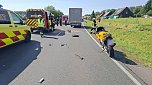 Unfall am Nachmittag (Foto: Feuerwehr Gro&szlig;wechsungen/Silvio Dietzel)