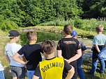 Exkursion der Petersberger Grundschule rund ums Wasser (Foto: W. Funk)