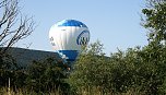 Landung eines Hei&szlig;luftballons in der Goldenen Aue (Foto: Ulrich Reinboth)