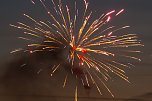 Gro&szlig;es Feuerwerk zum diesj&auml;hrigen Brunnenfest in Bad Langensalza (Foto: M.Osinzew)