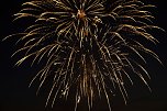 Gro&szlig;es Feuerwerk zum diesj&auml;hrigen Brunnenfest in Bad Langensalza (Foto: M.Osinzew)