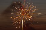 Gro&szlig;es Feuerwerk zum diesj&auml;hrigen Brunnenfest in Bad Langensalza (Foto: M.Osinzew)