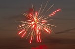 Gro&szlig;es Feuerwerk zum diesj&auml;hrigen Brunnenfest in Bad Langensalza (Foto: M.Osinzew)