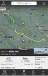 Gro&szlig;maschine der Bundesluftwaffe unterwegs &uuml;ber Th&uuml;ringen (Foto: S.Dietzel)
