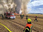Feldbrand (Foto: Silvio Dietzel)