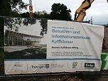 Bauarbeiten am neuen Besucherzentrum des Kyffh&auml;userdenkmals (Foto: Ulrich Reinboth)