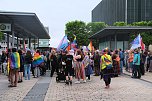 Peter Blei unterwegs beim 1. CSD in NDH (Foto: Peter Blei)