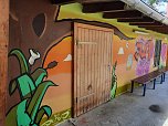 Graffitiprojekt im JuST in Sondershausen (Foto: Kreisjugendring Kyffh&auml;userkreis)