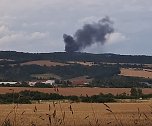 Brand in der Schie&szlig;anlage (Foto: S.Dietzel)
