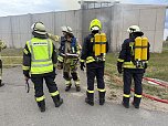 Brand in der Schie&szlig;anlage (Foto: S.Dietzel)