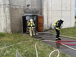 Brand in der Schie&szlig;anlage (Foto: S.Dietzel)