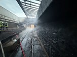 Brand in der Schie&szlig;anlage (Foto: S.Dietzel)