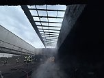 Brand in der Schie&szlig;anlage (Foto: S.Dietzel)