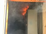 Brand bei Heringen (Foto: Feuerwehr/ Silvio Dietzel)