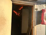 Brand bei Heringen (Foto: Feuerwehr/ Silvio Dietzel)