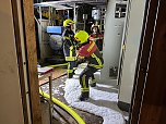 Brand bei Heringen (Foto: Feuerwehr/ Silvio Dietzel)