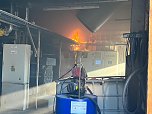 Brand bei Heringen (Foto: Feuerwehr/ Silvio Dietzel)