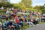 Tolle Stimmung im Rosengarten Bad Langensalza mit Reggae-Kl&auml;ngen (Foto: Eva Maria Wiegand)