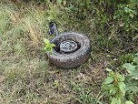 Unfall auf der Autobahn (Foto: S.Dietzel)