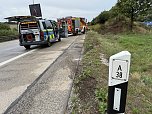 Unfall auf der Autobahn (Foto: S.Dietzel)