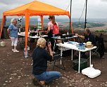 Funktertreffen am Kyffh&auml;userdenkmal (Foto: Ulrich Reinboth)