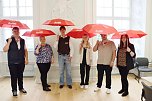 "Neue Azubis", im Bild v.l.n.r.: Dennis Schneemann, Jasmin B&ouml;hning, Anna Wand, Julian Ganz, Christina Hartleib, Linus Koh (Foto: Landkreis Eichsfeld (Christoph Matthes))