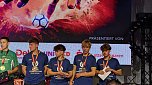 Die "Roadrunner" bei der Sparkassen Fairplay Soccer Tour 2025 (Foto: J&ouml;rg Langner)