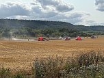 Feldbrand zwischen Klein- und Gro&szlig;furra (Foto: S. Dietzel)