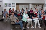 Finissage zur Sarah Kirsch Ausstellung in der Kreissparkasse (Foto: Hans Georg Backhaus)