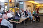 Finissage zur Sarah Kirsch Ausstellung in der Kreissparkasse (Foto: Hans Georg Backhaus)