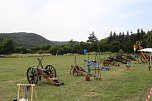 Kanonendonner auf der Pfalz Tilleda (Foto: agl)