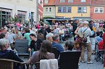 Gute Stimmung auf dem Kornmarkt beim BaLaTon in Bad Langensalza (Foto: emw/osch)