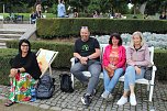 Vierter BaLaTon-Abend des Jahres vor dem Friederikenschl&ouml;sschen in Bad Langensalza (Foto: Eva Maria Wiegand)
