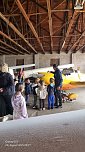 Besuch auf dem Flugplatz (Foto: Kita Bielen )