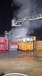Containerbrand (Foto: S.Dietzel)