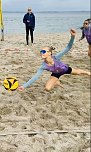 Lucie Rieger und Magdalena Buchwald bei den Deutschen Meisterschaften im Beach-Volleyball (Foto: SVC)