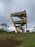 Aussichtsturm: Oktoberwanderung mit Wolfgang Lehmann durch Th&uuml;ringen (Foto: Wolfgang Lehmann)