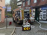 Brand in der Nordh&auml;user Altstadt (Foto: S.Dietzel)