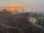 Schwerer Unfall auf der A38 (Foto: S. Dietzel)