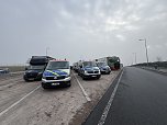 Kontrolle am Rastplatz Kesselberg (Foto: S. Dietzel)