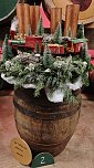 Adventskranz zum Thema Eisenbahn (Foto: nnz)