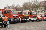 &Uuml;bergabe des Friedenslichts aus Bethlehem an die Kreisjugendfeuerwehren. (Foto: vgf)